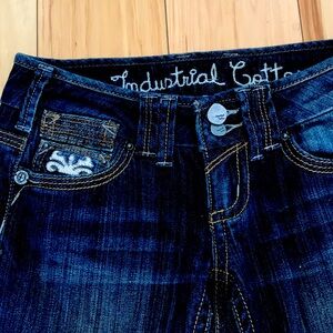 Blue Jeans with Embellishments